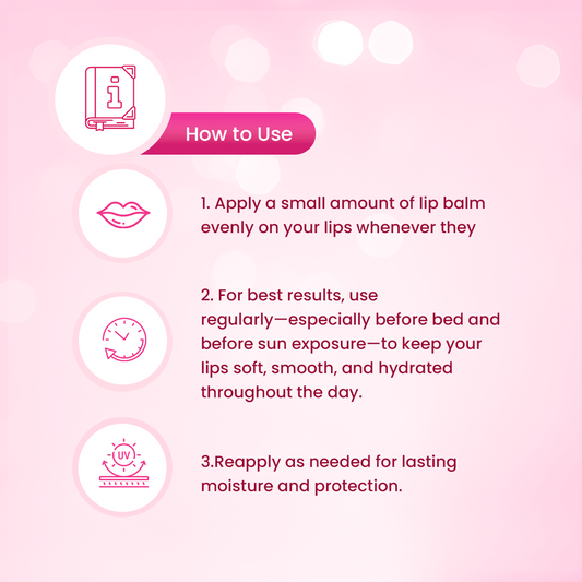 Cranberry Lip Balm for Women & Men (10g) | Enriched with Shea Butter for Soft & Bright Lips | Moisturizer Lip Balm for Chapped, Dry & Pigmented Lips