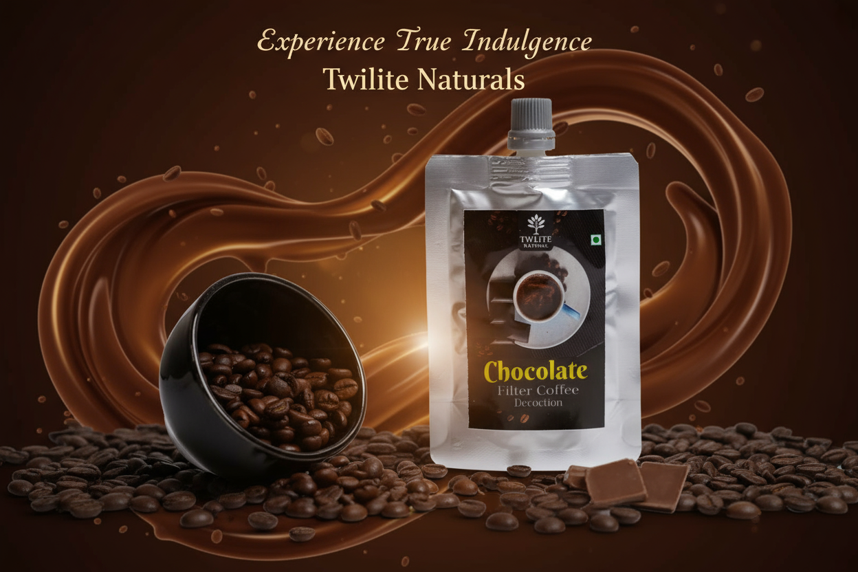Twlite Instant Chocolate Filter Coffee Liquid