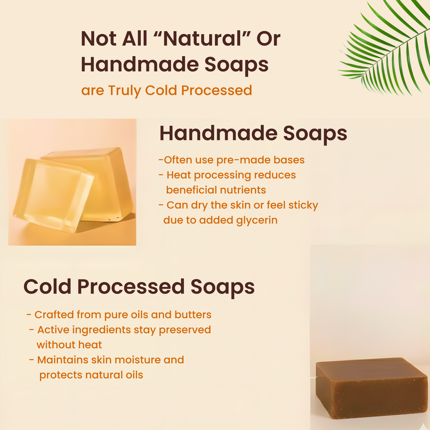 Orange Peel Scrub Cold Processed Soap (125 G)