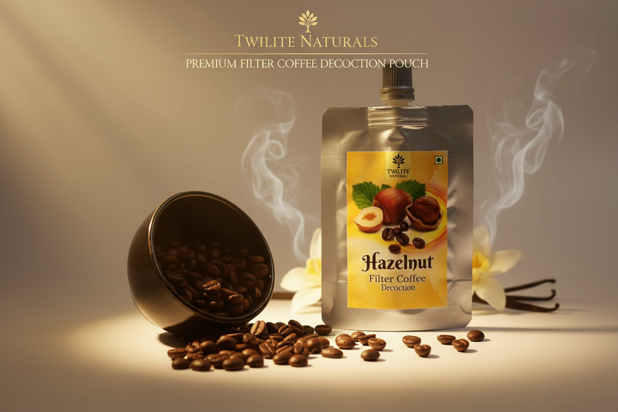 Twlite Instant Hazelnut Filter Coffee Liquid